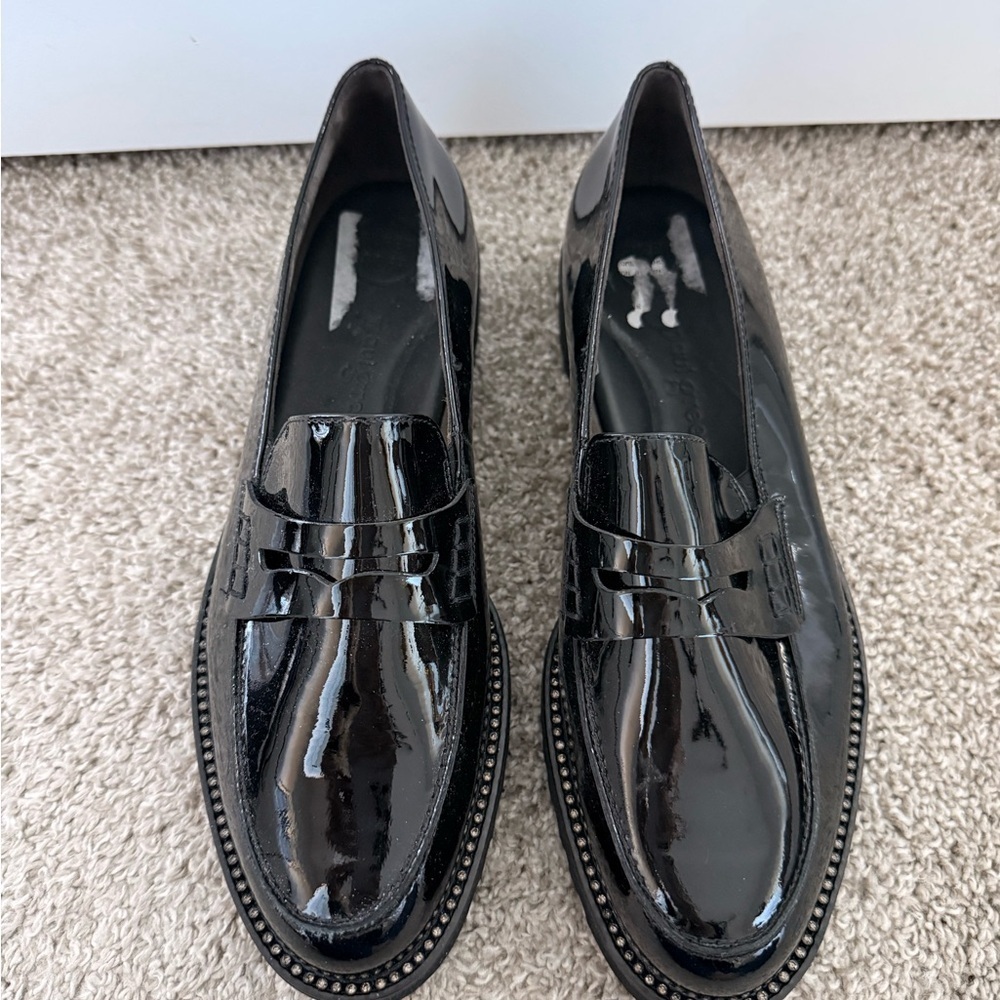 Paul Green Classic Jojo Crystal Black Patent Loafer